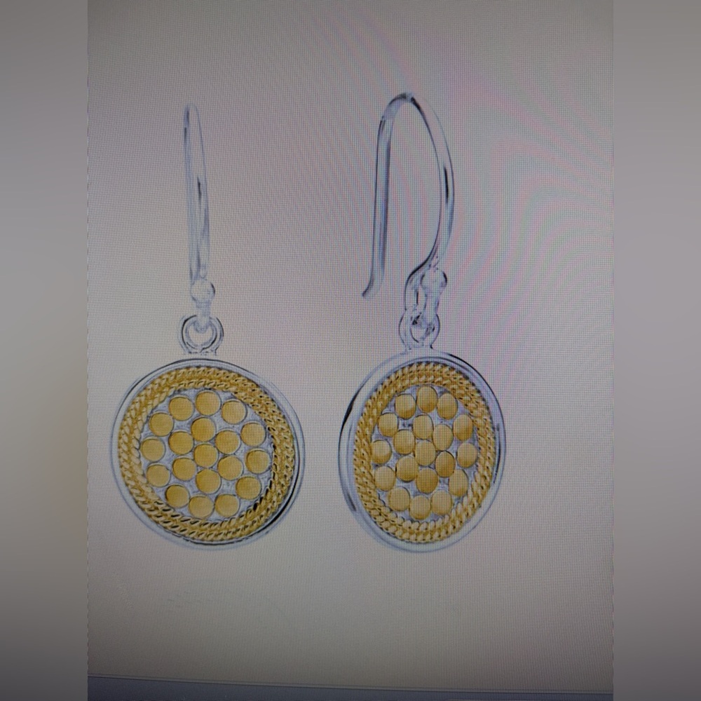 Beautiful Anna Beck Coin Earrings